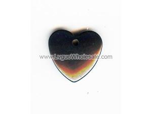 Hematite Charms Heart